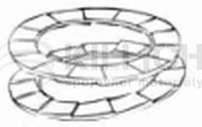 Twinlock M27 pr. 28.4x42x5.8 Delta Protekt antivibrační podložka pro DIN 912 Firma Killich s.r.o. nabízí podložky Nordlock. V sortimentu podložek Nordlock jsou podložky ocelové