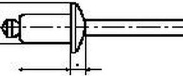 trhací nýt 5.0x16 VELKÁ HLAVA 14mm AL/ST Firma Killich s.r.o. nabízí Nýtovací techniku. V sortimentu nýtovací techniky jsou nýty trhací dle DIN 7337 A. Trhací nýty (DIN 7337 A) vedeme v AL/ST.