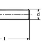 šroub 1/4"-28x5/8" UNF ZINEK 8.8 šestihranný